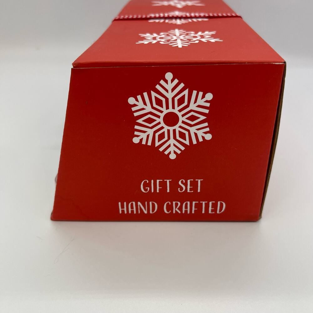 Spectrum Designz Hand Crafted 2016 Gift Set Cream & Sugar Christmas Holly 2016 - Picture 5 of 7